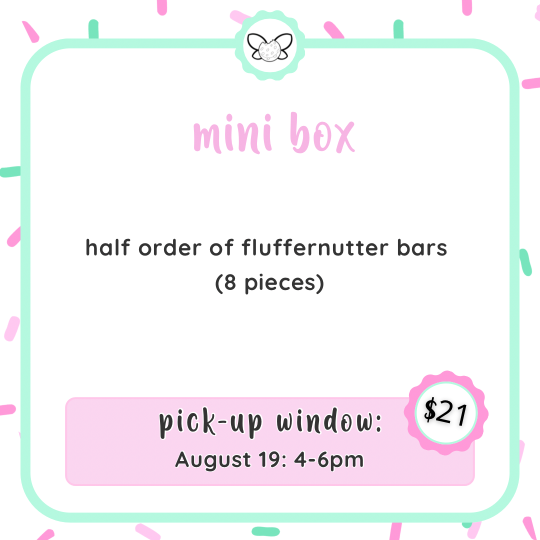 August 19: 4-6pm - August Mini Box