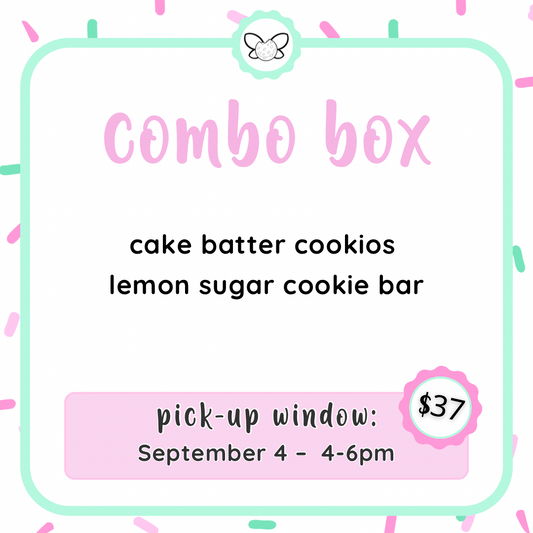 September 4th: 4-6pm - Cookio Combo Box