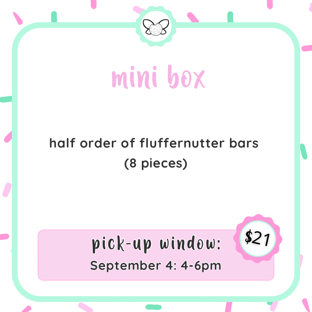 September 4th: 4-6pm - Mini Box