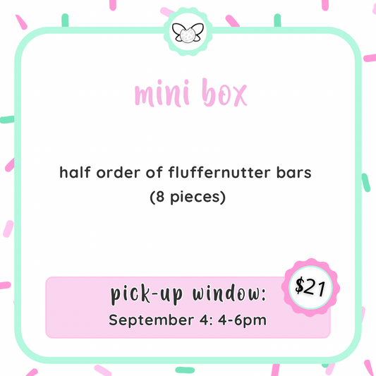 September 4th: 4-6pm - Mini Box