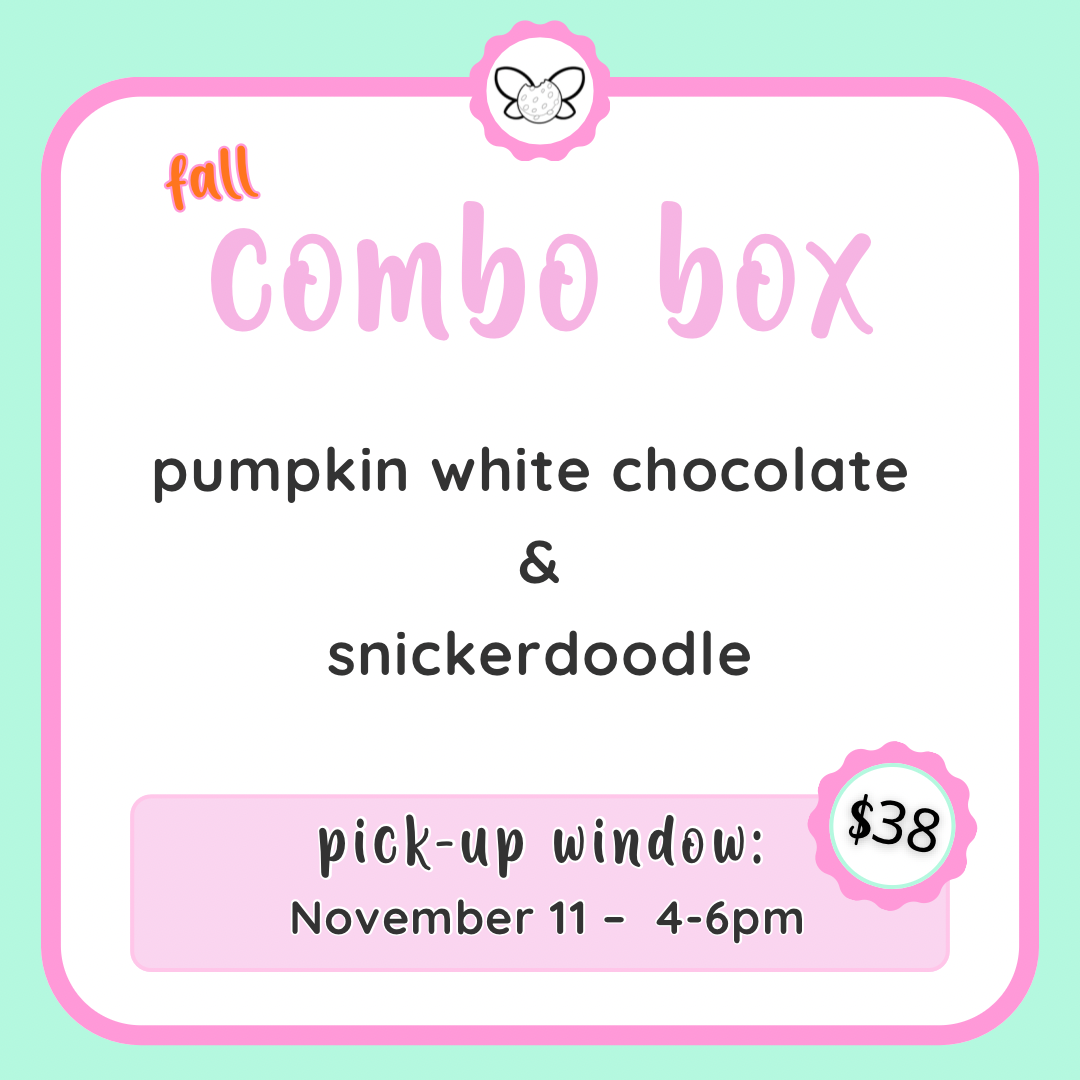 November 11: 4-6pm - Fall Cookie Combo Box