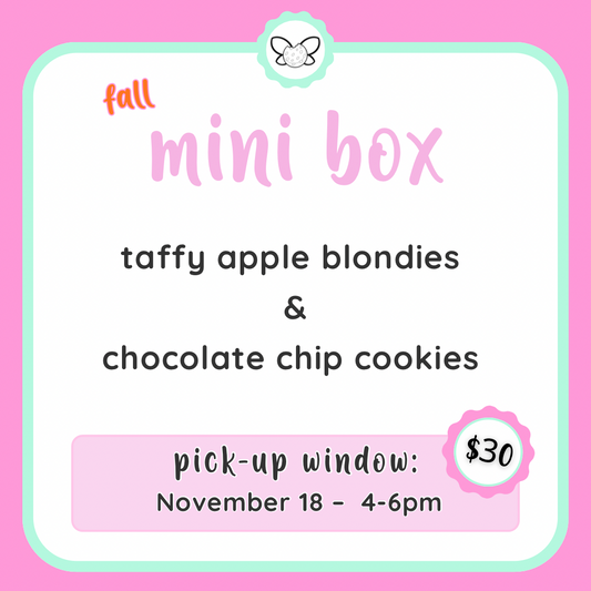 November 18: 4-6pm - Fall Mini Box